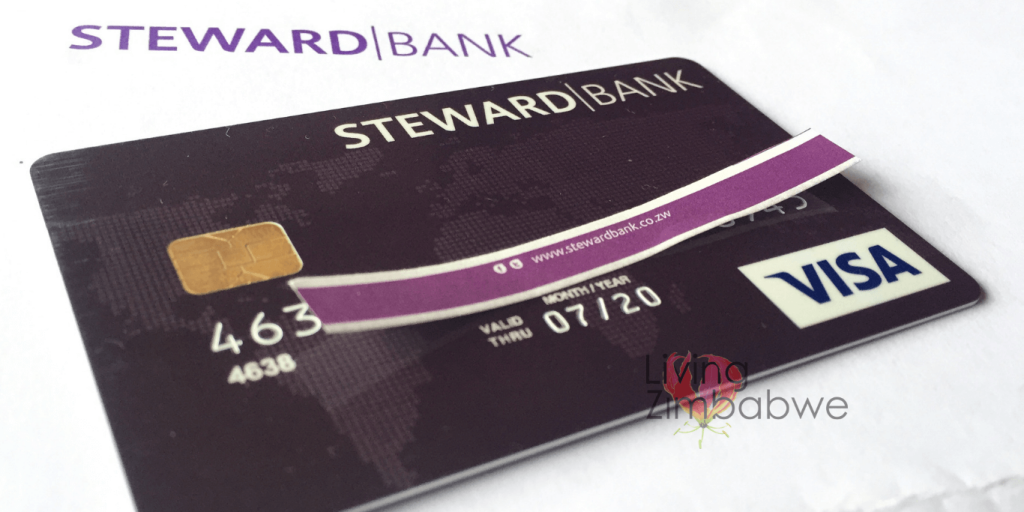 steward bank visa card account number